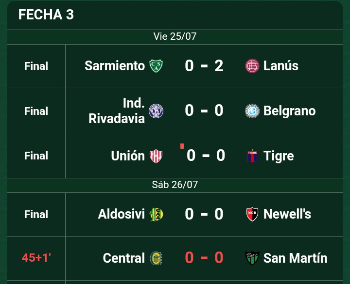 DePrimeraa's tweet image. Entretenida la fecha 3 del torneo.
