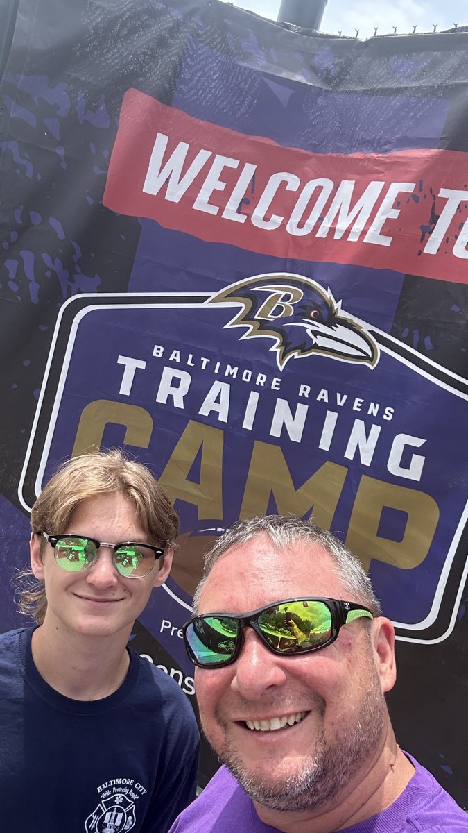 doyle0213's tweet image. Big thanks to the @Ravens for hosting Military and First Responders day at Training Camp.
Every single person we interacted with was friendly and courteous. It was truly a pleasant experience!