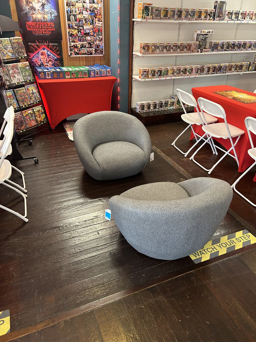 TurnbuckleWorld's tweet image. Come hang out in our new lounge area! We want to make everyone’s experience comfortable and AWESOME! We have it all! Come see us! @Pokemon @mtgtradingcards @YuGiOh_TCG @WWE @AEW @FinalFantasy @SoCalValerie @warhammer