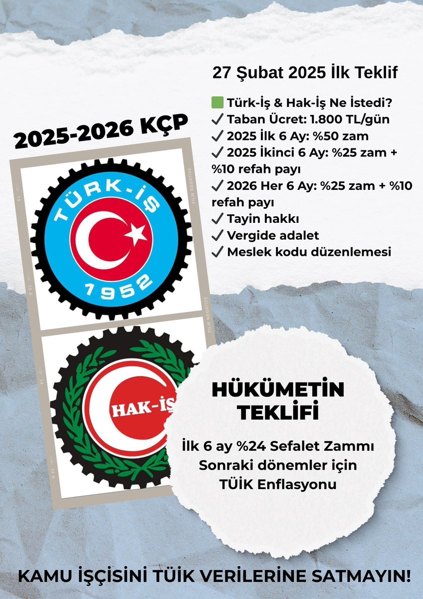 4DKip's tweet image. Kamu EmekçiLerinin suçu neydi ?
Tüm kurumLarda biz varız..!

İşçiSendikaları Nerede ⁉️