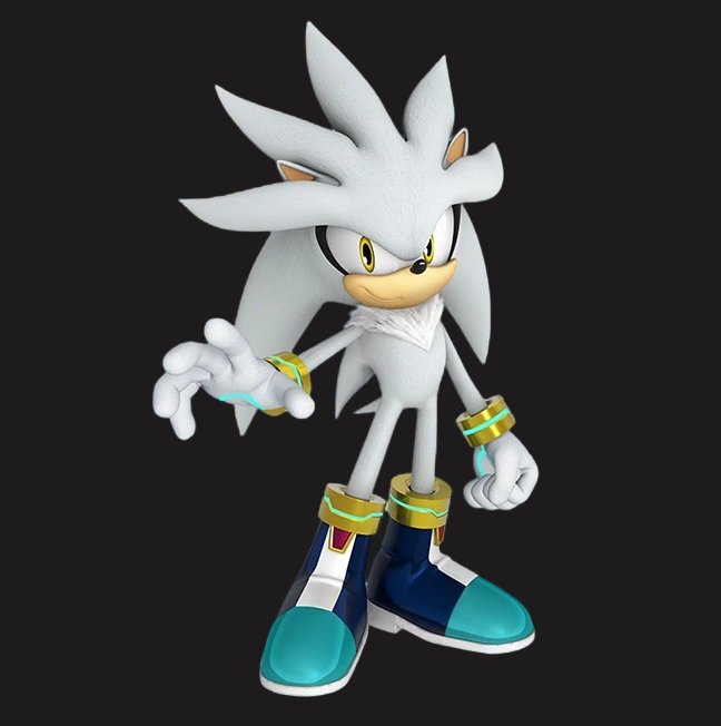 ⚪️Silver the Hedgehog Render Redraw🔵