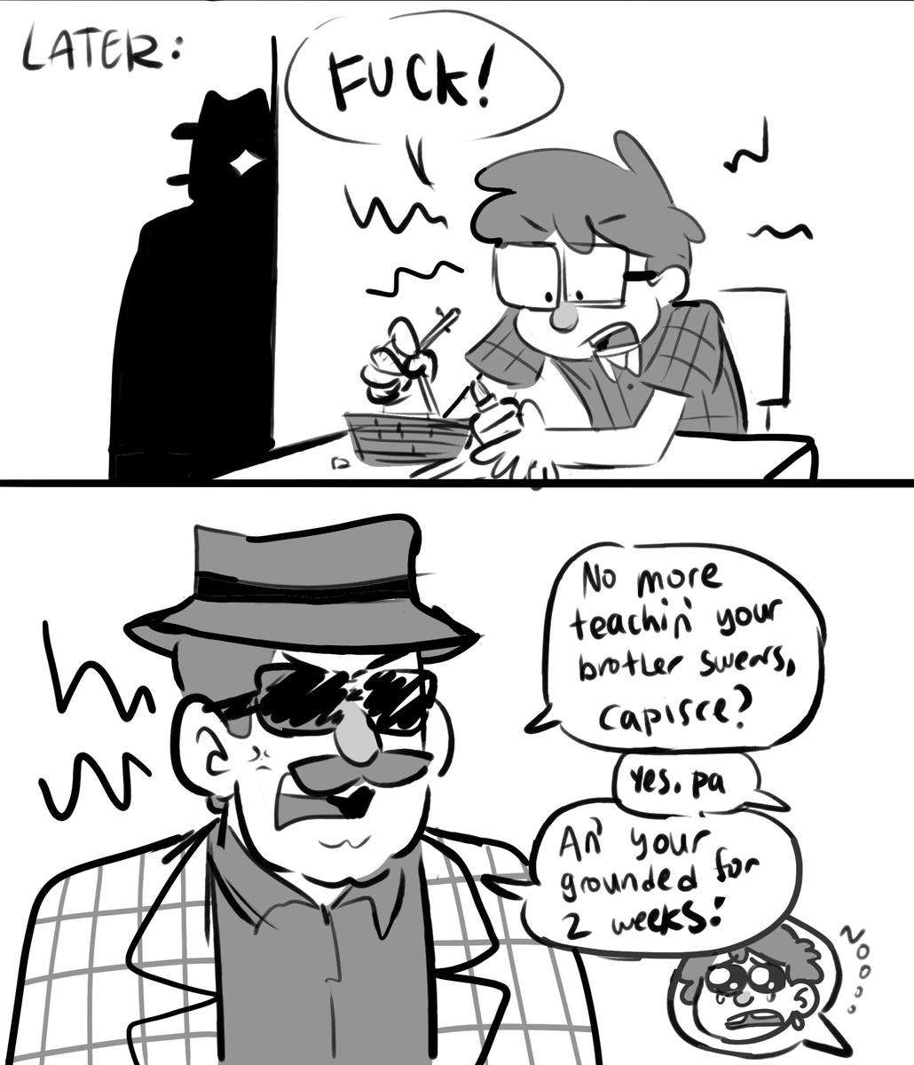 ford learns a new word :) #GravityFalls 