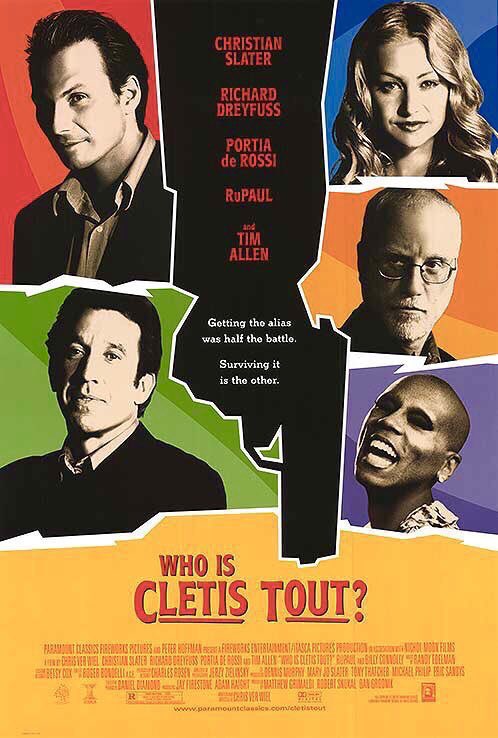 FilmNewsNos's tweet image. 🎬MOVIE HISTORY: 23 years ago today, July 26, 2002, the movie ‘Who Is Cletis Tout?’ opened in theaters!
#ChristianSlater @RichardDreyfuss #TimAllen #PortiaDeRossi #RuPaul #BillyConnolly #PeterMacNeil #BillMacDonald #TimProgosh #RichardChevolleau #ShawnDoyle #TonyNappo