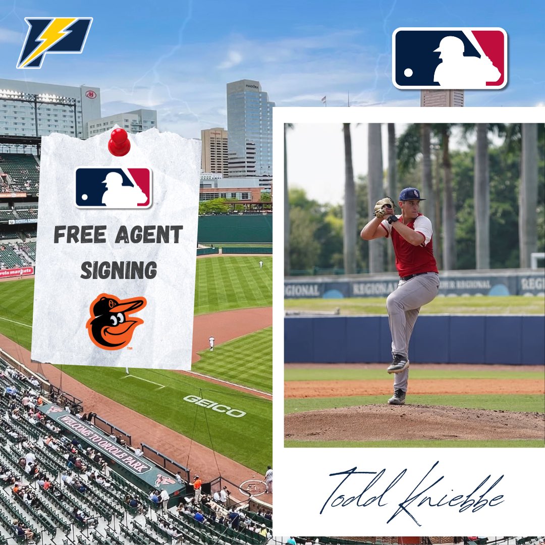 PowerBSB's tweet image. Congratulations to @Tkniebbe40 on signing a free agent contact with the @Orioles ⚡️
#PowerUp #More4Most