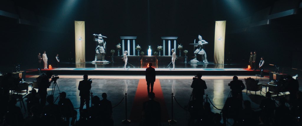 AoftionDMD's tweet image. เพื่อให้สมกับการรอคอย และสมศักดิ์ศรีของคำว่า “รอบ Final” พวกเราได้เช่าฮอลล์ เซ็ตใหม่ทั้งหมด รวมถึงสร้างหุ่นปั้นขึ้นใหม่ เพื่อให้งานราชประเพณีฟันดาบรอบ Final สมบูรณ์แบบที่สุด
อยากบอกว่า Final EP นี้… อิ่มเต็มในทุกความรู้สึกแน่นอนครับ
TRUTH BEFORE THE END
#TheNextPrinceEP13