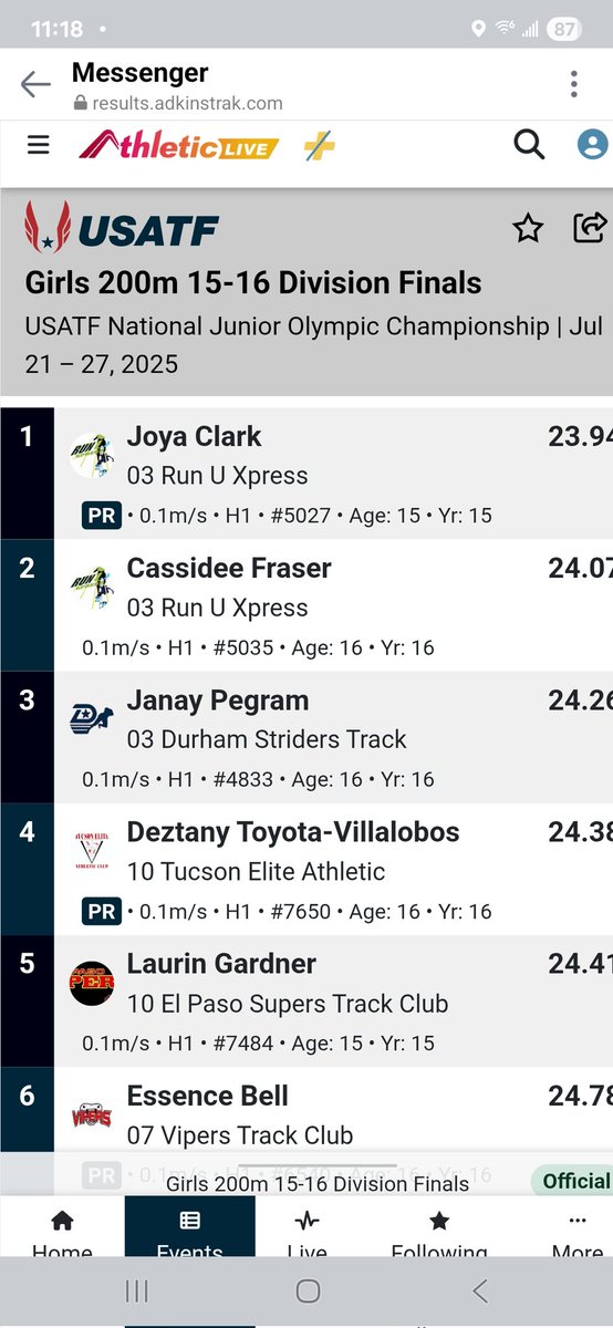 Kristel Cruncleton (@kcrunc_hams) on Twitter photo Shout out to Chapin's Laurin Gardner finishing 5th in the Nation at JO. Great way to start your Soph year. 100 final and relay to go. <a href="/ChapinHuskiesFB/">Chapin Husky Football</a> <a href="/Fchavezeptimes/">Felix Chavez</a> Shout out to Chapin's Laurin Gardner finishing 5th in the Nation at JO. Great way to start your Soph year. 100 final and relay to go. <a href="/ChapinHuskiesFB/">Chapin Husky Football</a> <a href="/Fchavezeptimes/">Felix Chavez</a>