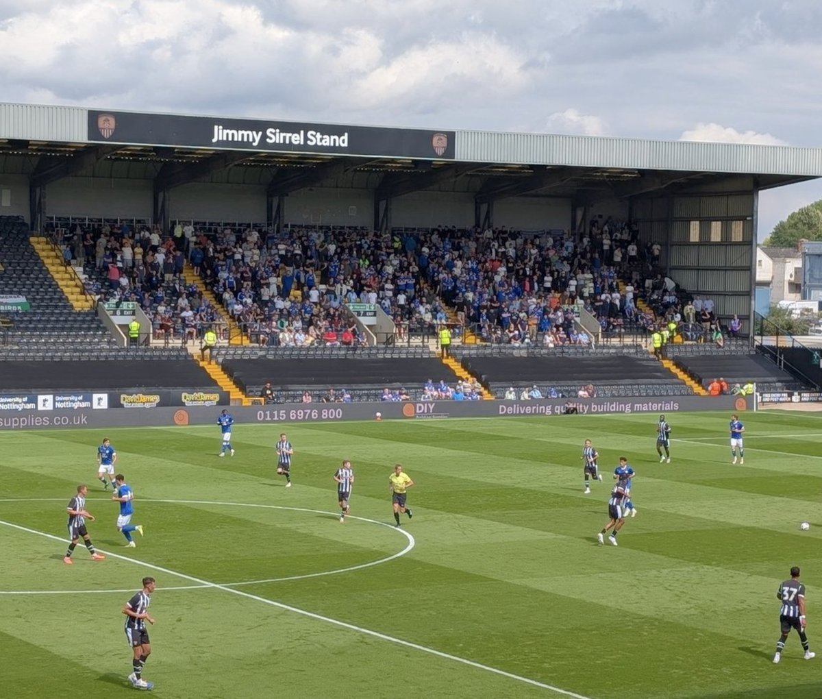 Cardiff fans at Notts County today 

#CardiffCity