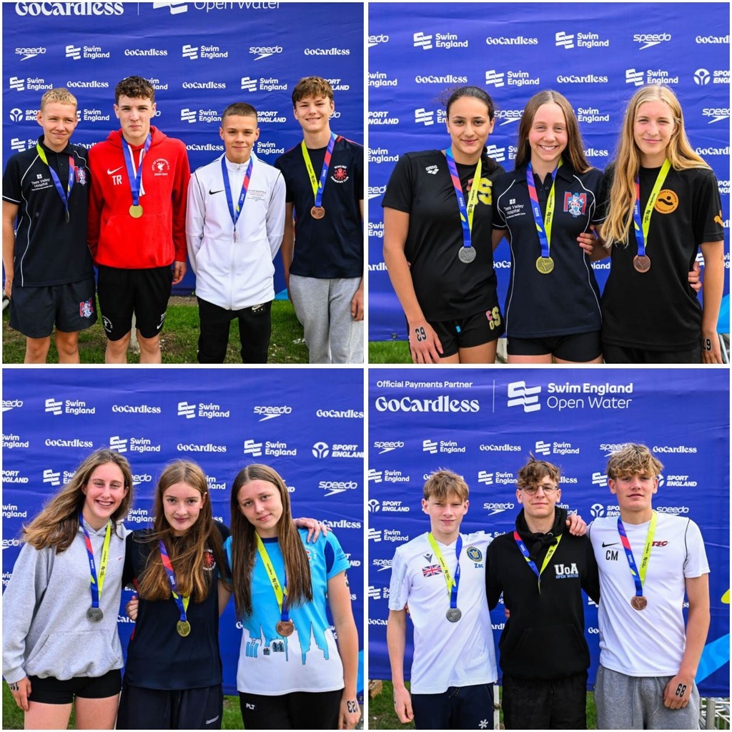 Swim_England's tweet image. Your medal winners from the 5k races 🏅 👏⁠
⁠
#achievemore | #SEOpenWater
