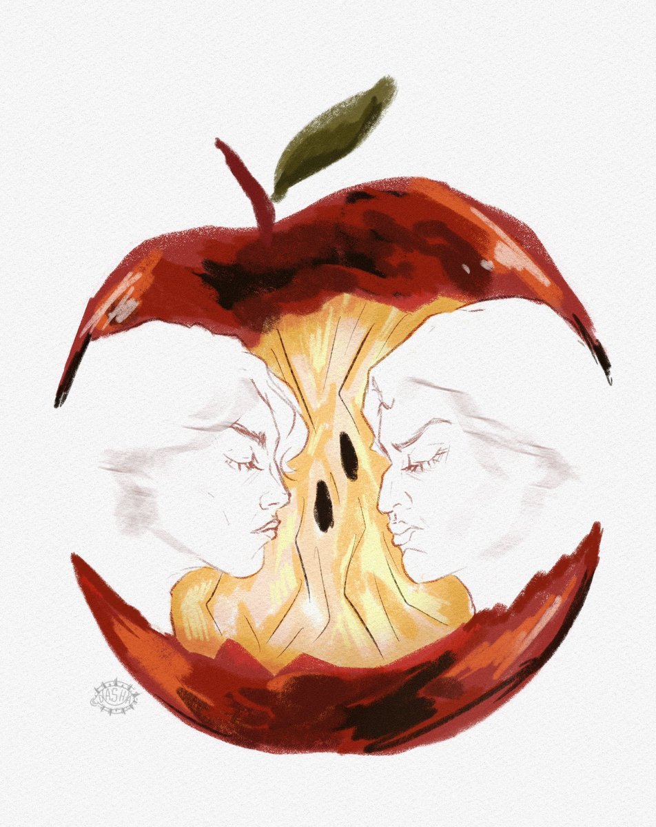 DariaMaskros's tweet image. #kiragray apple trend