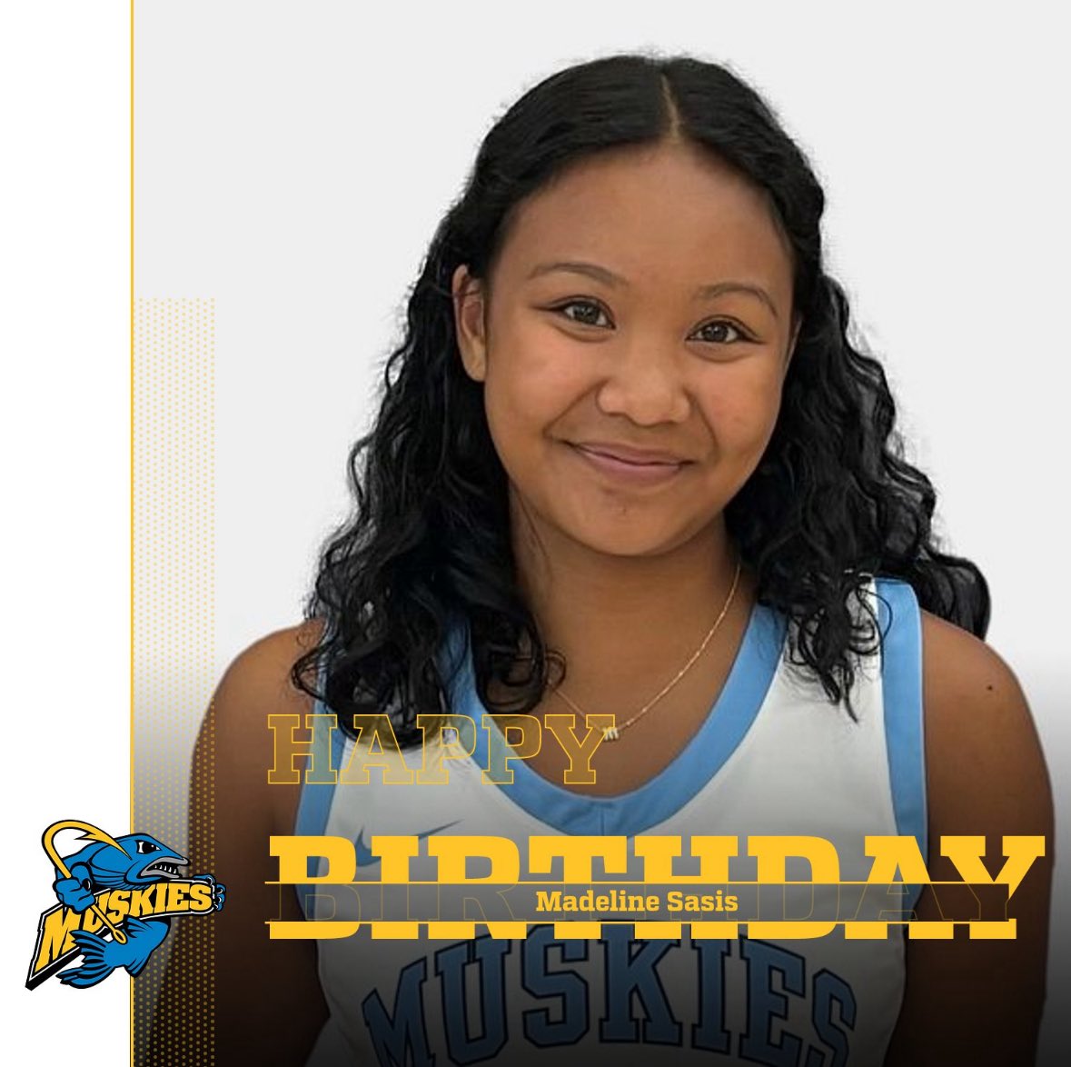 Happy belated birthday to Maddie Sasis!! We hope you had a great day!! 🎉🎂🎈