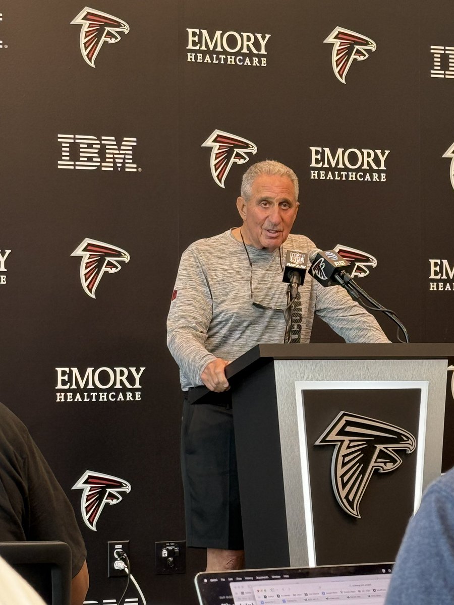 AlisonWSB's tweet image. Falcons Owner Arthur Blank on Michael Penix Jr—
If we get a duplicate run from him (Penix) like we did from Matt Ryan we will be incredibly happy.
#riseup #dirtybirds