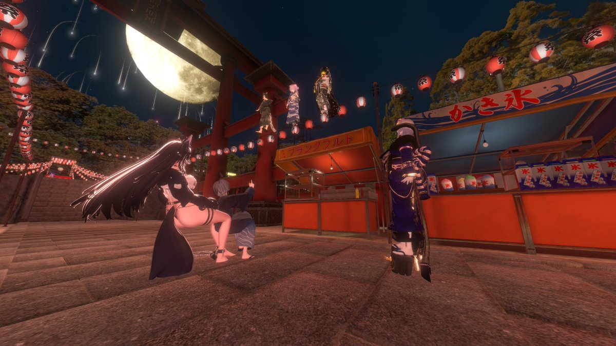 CONNECT_1112's tweet image. #VRC_CONNECT
①②③どこにのってんだスタッフ
④したにいるスタッフ