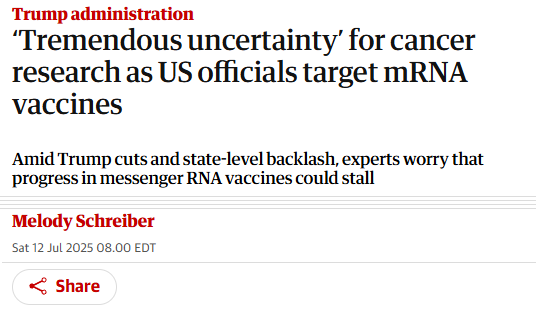 whstancil's tweet photo. Biden actually made a lot of progress towards miraculous cancer cures 

and then Trump cut the funding to cancer research