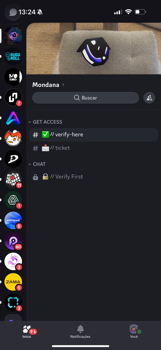 guto_hidalgo's tweet image. Gmondana, be careful!
We're all eager to access the @mondanabaddies discord, right?
I tried to access the discord.gg /mondanabaddies link and ended up on this fake discord! Let's report this damn thing.
this vulcan is fake and will drain your wallets.…