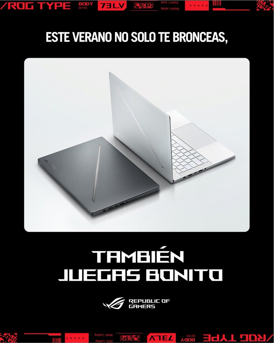 ASUSROGES's tweet image. ¿Y tú este verano cómo juegas?

#ROG #ZephyrusG14 #SummerTime