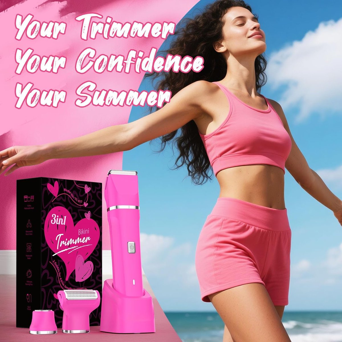 Buyereviews's tweet image. Electric Razors for Women - IPX7 Waterproof Pubic Hair Remover for Shower & Travel, 3-in-1 Bikini Trimmer with Body/Round/Curved Heads
🤑 Enjoy a 40% Discount on this versatile and waterproof electric razor for women. Perfect for shower and travel with 3-in-1 trimmer heads for a…