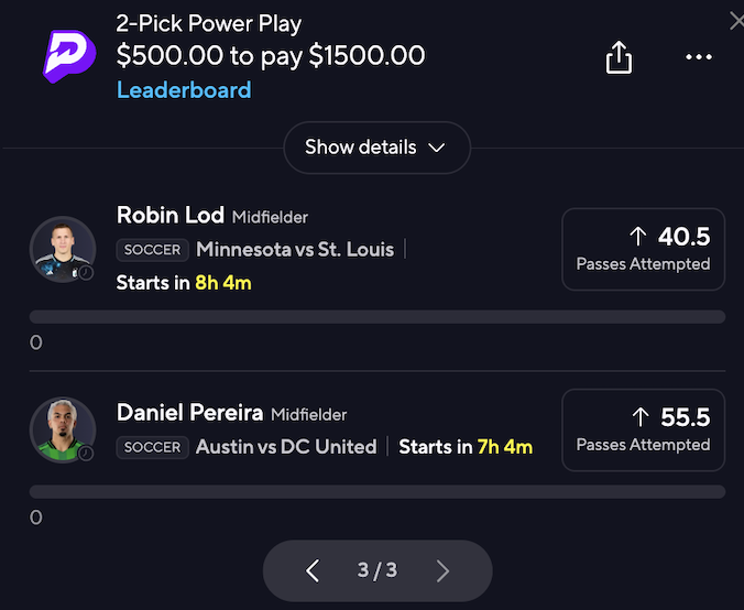 FreezyBets's tweet image. FREE $1500 SOCCER ⚽️ 2 MAN NUKE 💣
If I cash you out 💸 you come join VIP... Deal? 🔒
Giving away $30 to someone when we this BANGS! 🥳
You must ❤️ + ♻️ to be entered! 🤝
Free Discord Below ⬇️
discord.gg/w7JFXfnq
#PrizePicks | #SoccerLock | #GamblingX