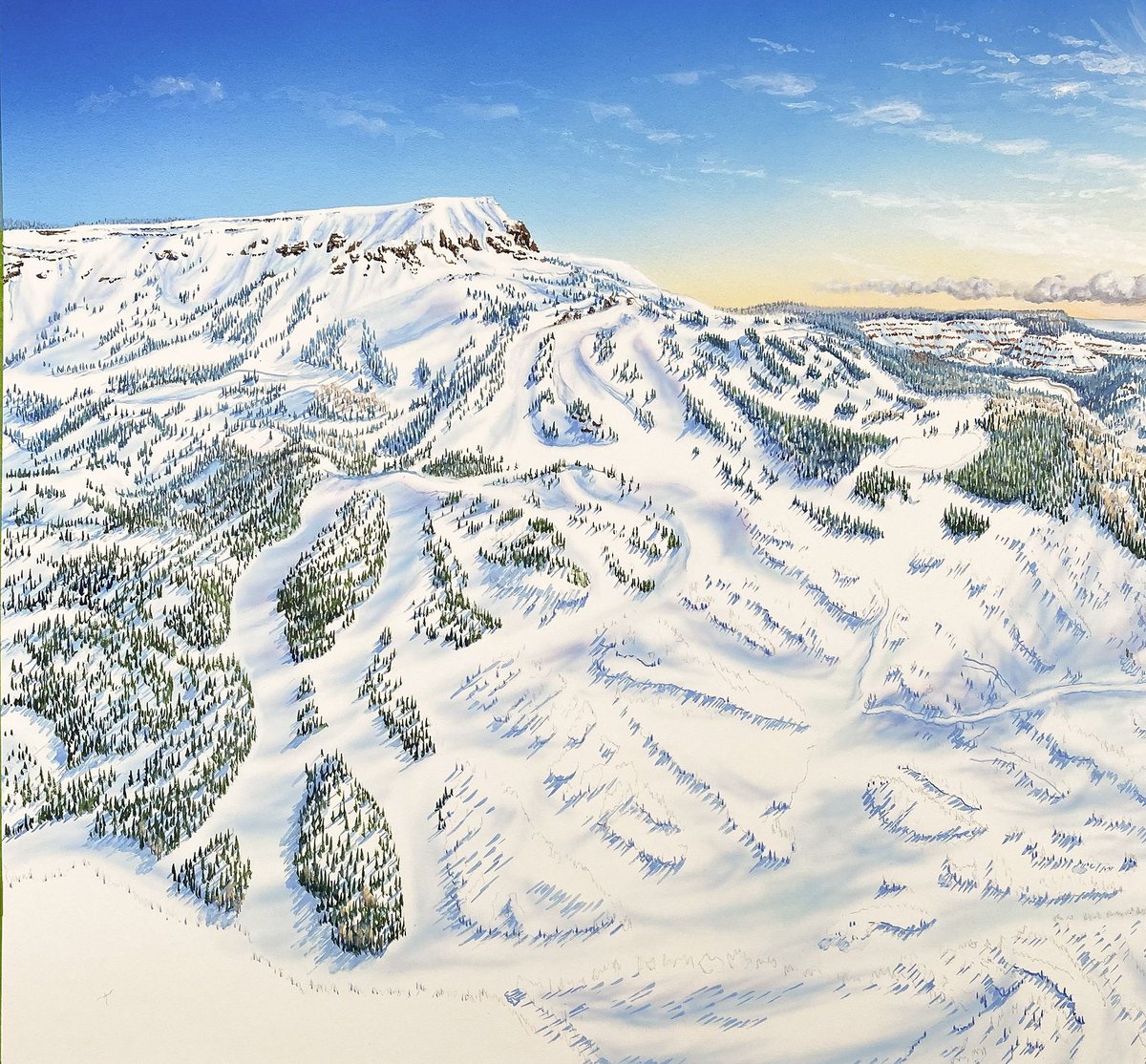 Brian Head is the prominence that gives this resort its name. Soaring up to 11,312 feet high, it's the tallest peak on the distinctive Markagunt Plateau.