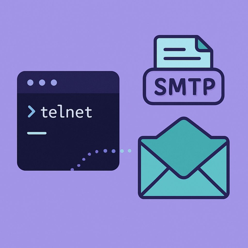 MailSlurp's tweet image. Old-school but powerful you can send emails directly from your terminal using Telnet and SMTP commands. Great for learning how email really works under the hood. 

#SMTP #Telnet #CommandLineTools #EmailTesting #DevTools #MailServers 

buff.ly/qGJAAAE