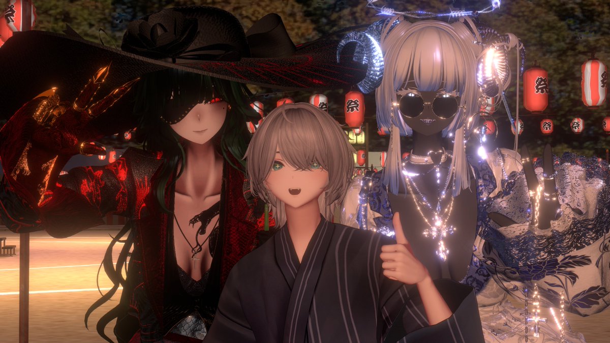 CONNECT_1112's tweet image. #VRC_CONNECT
①強そうなのに混ざりました
②いぬが見つめる者
③これいいな
④えも