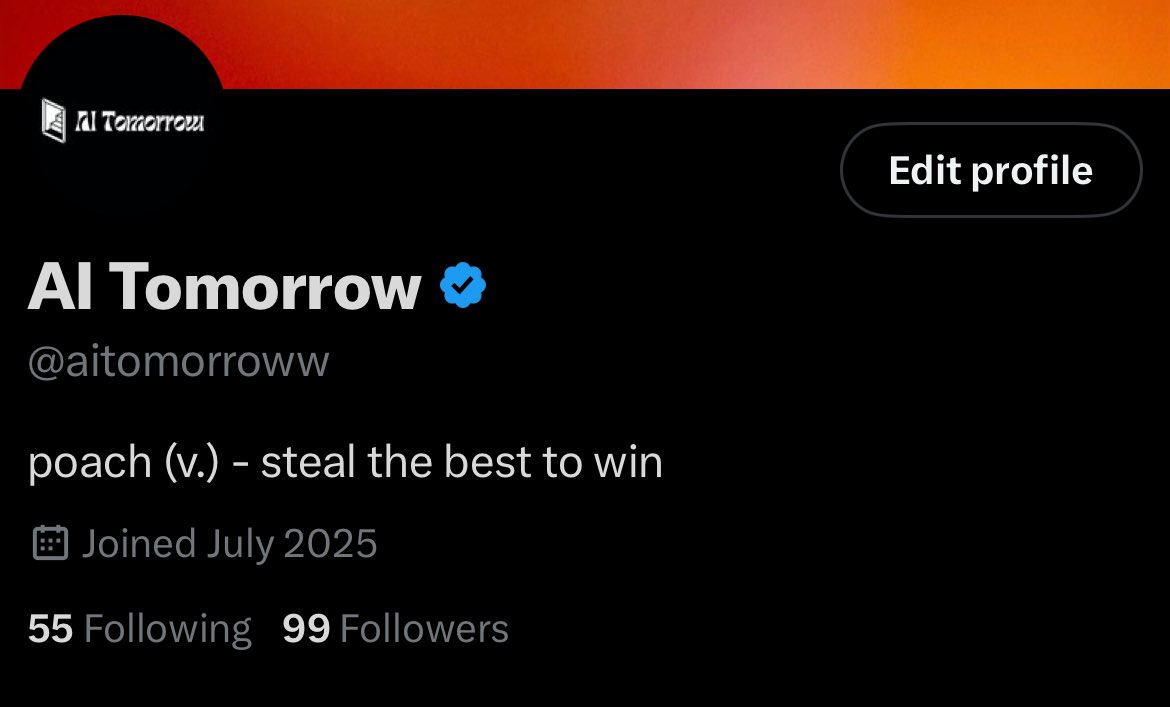 aitomorroww's tweet image. I started this account two weeks back to deliver quality conversation on AI, and to be the one place you need to keep up with the constantly changing industry.
We’re close to having a 100 followers in such little time and I couldn’t thank everyone one of you enough.
I’ll…