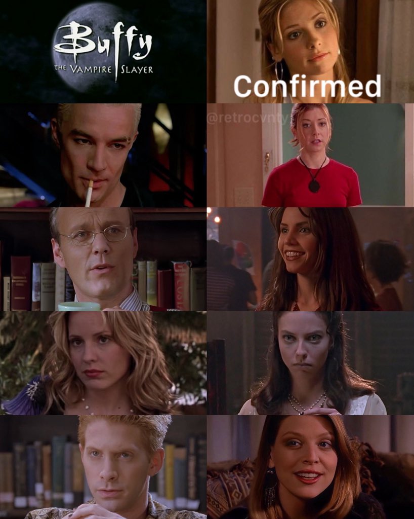 Buffy the Vampire Slayer characters that I think are most likely to make an appearance in the revival