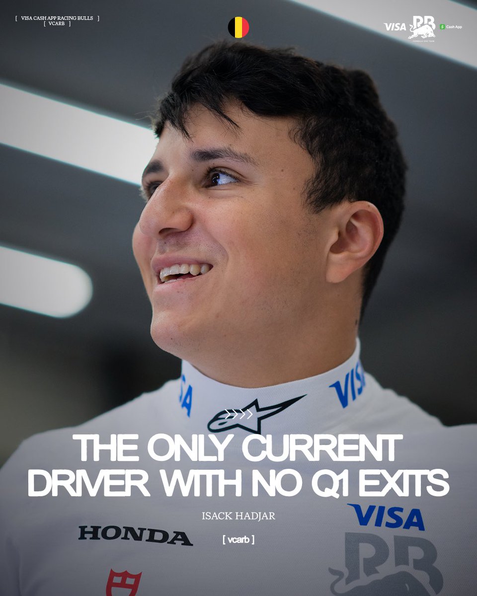 visacashapprb's tweet image. Some stat that 😮💨
#F1 #VCARB #BelgianGP