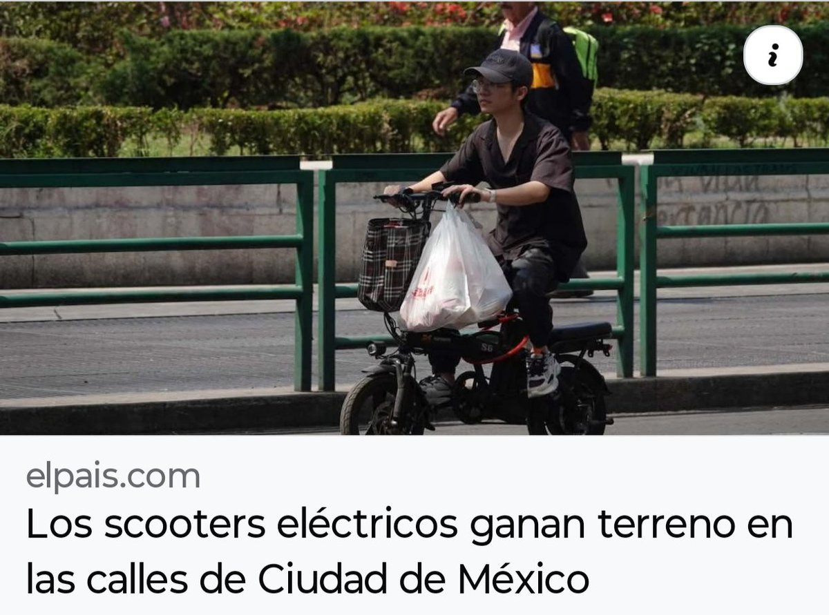 Chertorivski's tweet image. Ante la insuficiencia del transporte público y el constante tráfico de automóviles, miles de personas han optado por utilizar scooters eléctricos en la Ciudad de México.
Necesitamos la armonización de la Ley General de #Movilidad, para que se regule el uso de este tipo de…