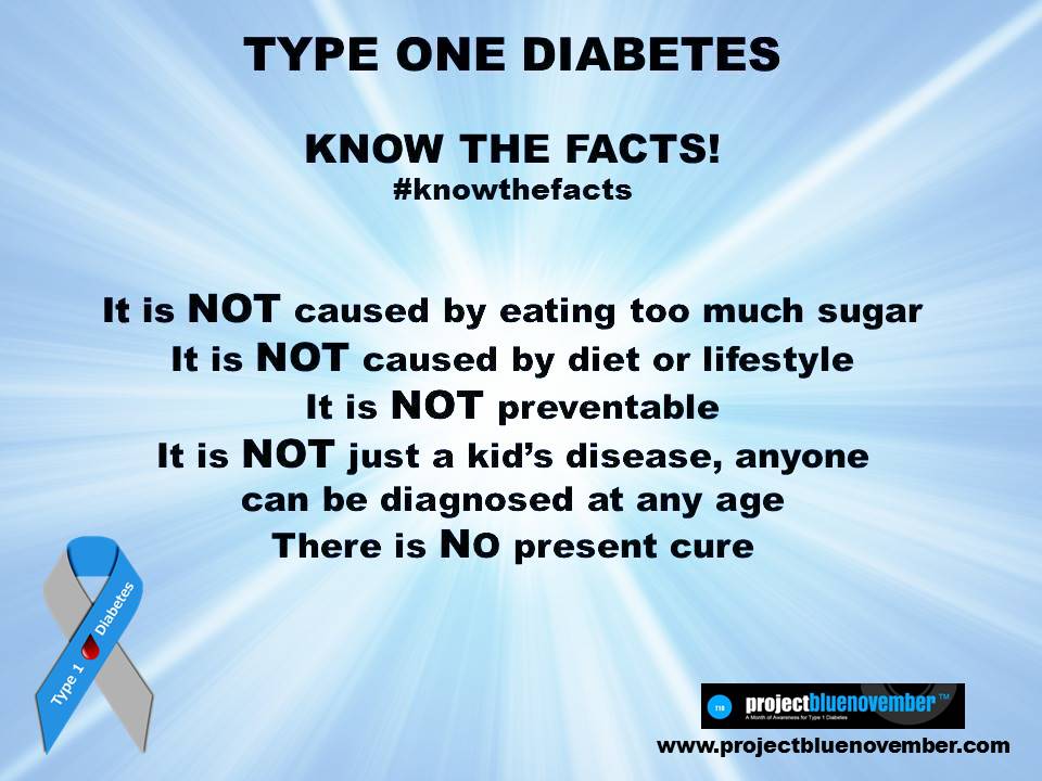 #T1D #knowthefacts #Type1Diabetes