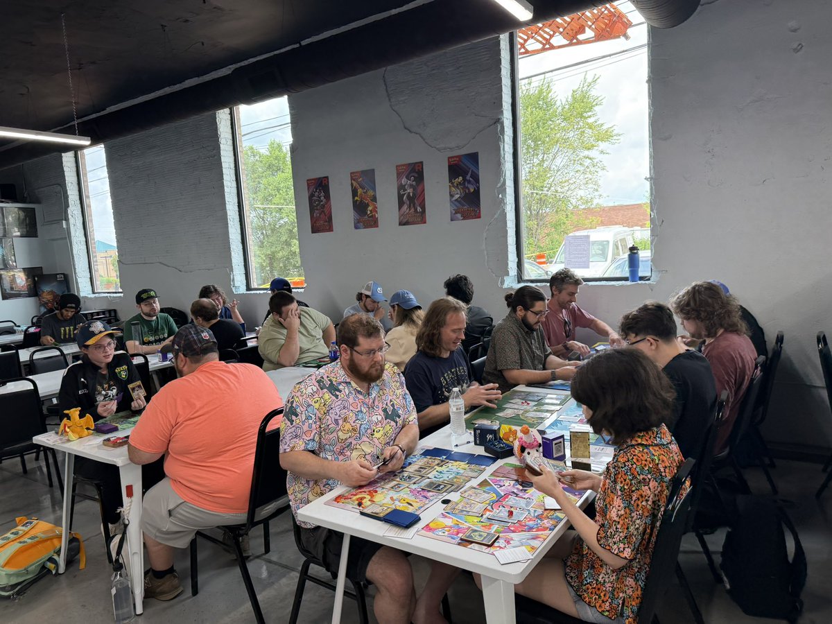 FullGripTCG's tweet image. 45 players at our Throwback Series #2 - Base Neo! Come watch our players duke it out in 2002 style and compete for over $600 in prizing live!
twitch.tv/trickygym