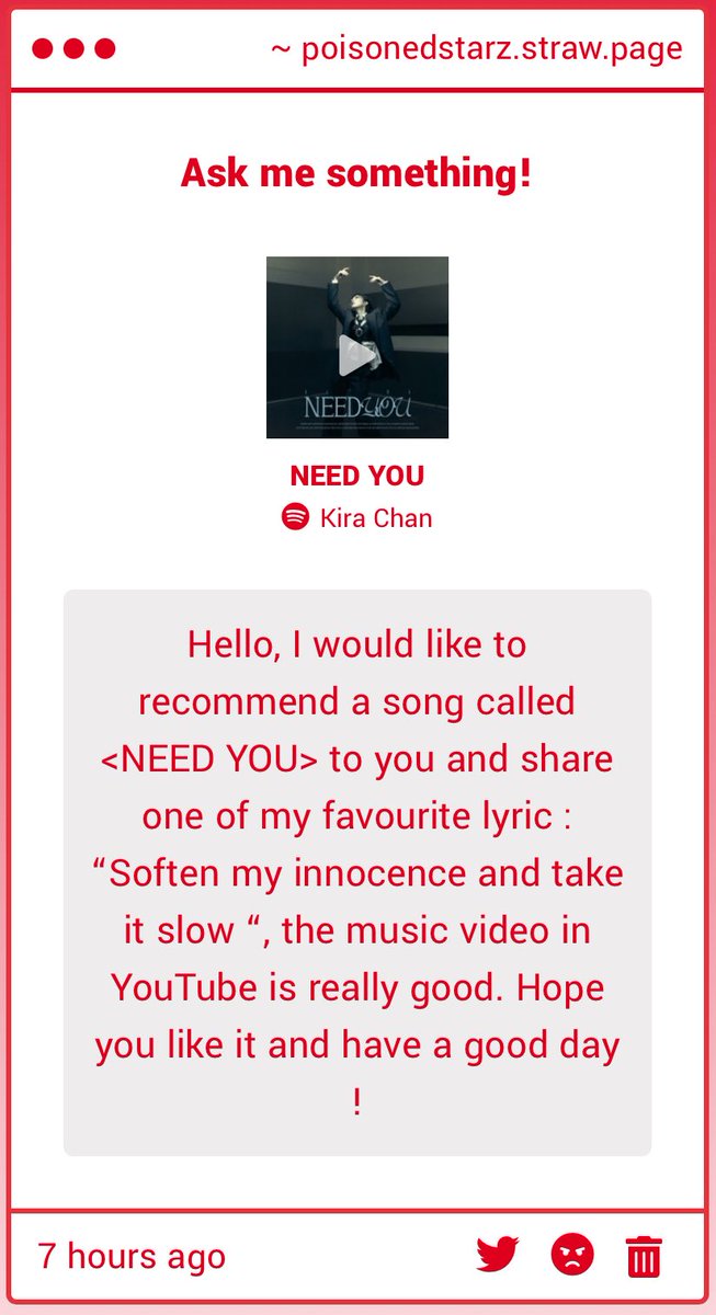 yourpartypoison's tweet image. HIII THANK YOU SM FOR THE SUGGESTION !! iโll listen to it in a bit &lt;3