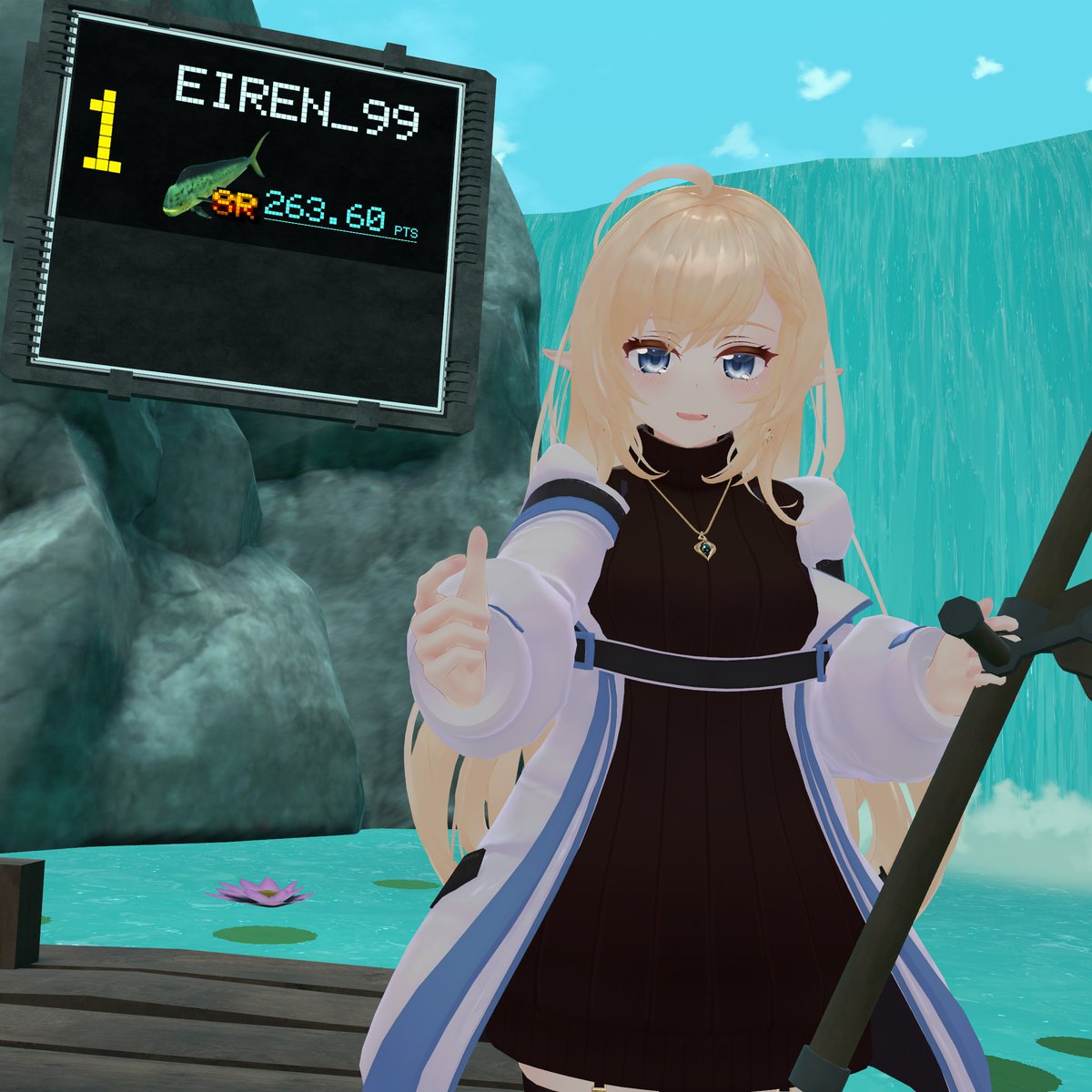 (*'▽')今日は初めてSRを釣ることが出来ましたー
満足！おやすみ！