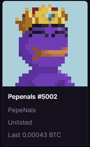 PepeWizard420's tweet image. You could stack Nals before it's too late, or you could cry later.
I don't make the rules.
Send a Nal 🐸🟧