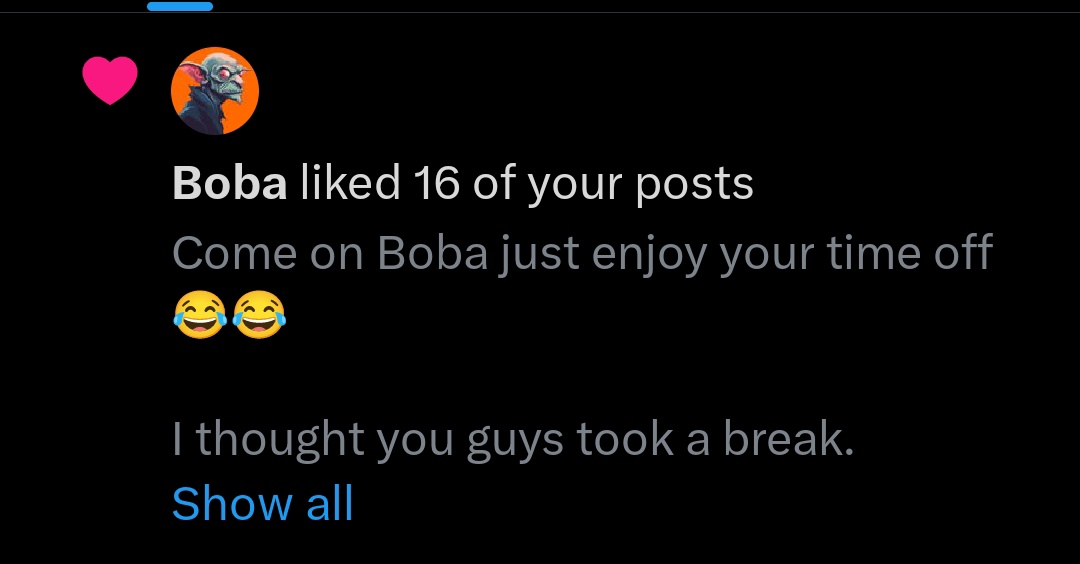 Dar99551's tweet image. Show me a founder that engages and supports community members than @Bobafetador
Based founder...we @DroseraNetwork community love you🫶