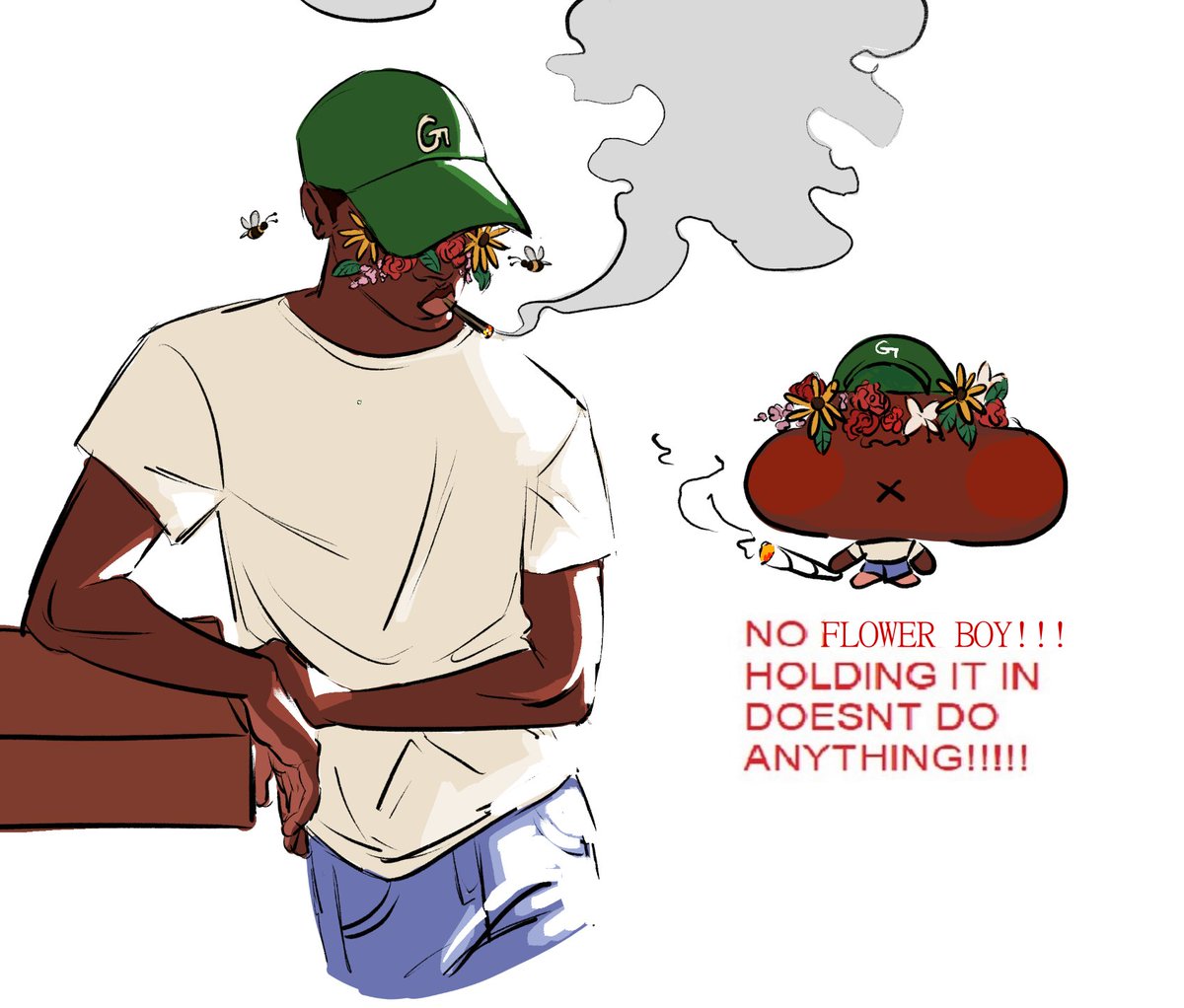 Ik he be on all kinds of herbs