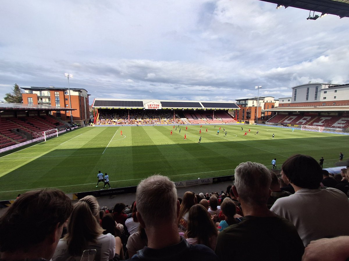 Chris Wheeler (@wheelerpedia) on Twitter photo Season 2025/26, Match 16
Pre-season friendly
<a href="/leytonorientfc/">Leyton Orient FC</a> 1 - 1 <a href="/WatfordFC/">Watford Football Club</a>
Brisbane Road, Leyton Season 2025/26, Match 16
Pre-season friendly
<a href="/leytonorientfc/">Leyton Orient FC</a> 1 - 1 <a href="/WatfordFC/">Watford Football Club</a>
Brisbane Road, Leyton