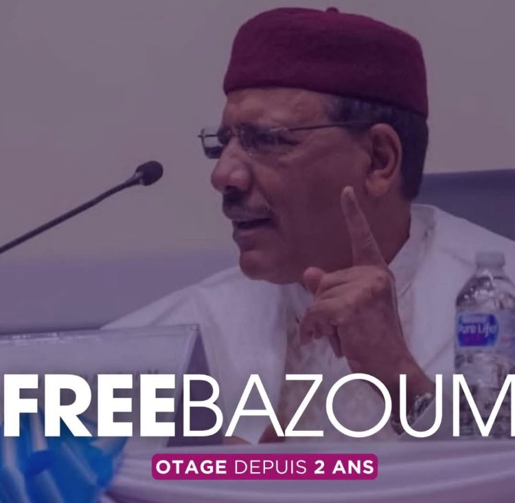 Ibrahim232019's tweet image. Les crét&apos;ins qui demandent la libération du soi-disant président Baz0um étaient où lorsque Baz0um a pris les 26 millions de nigériens en 0tage en les humiliant aux différents sommets internationaux ?

NB: il sera jugé et condamné à m0rt.
Vive le cnsp gloire au général Tiani.