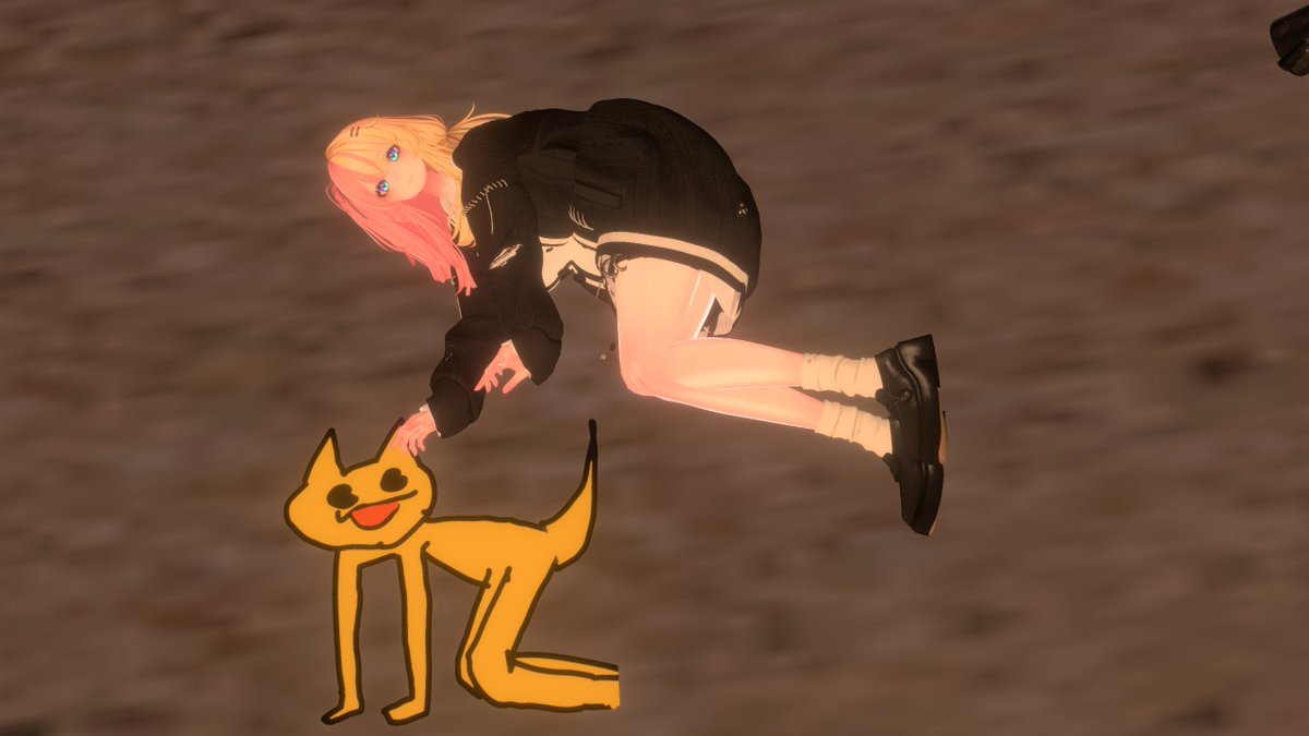 CONNECT_1112's tweet image. #VRC_CONNECT
①ぶっ倒れそうになってた
②同じポーズ
③めっちゃいいアバター
④状況がわからなすぎる