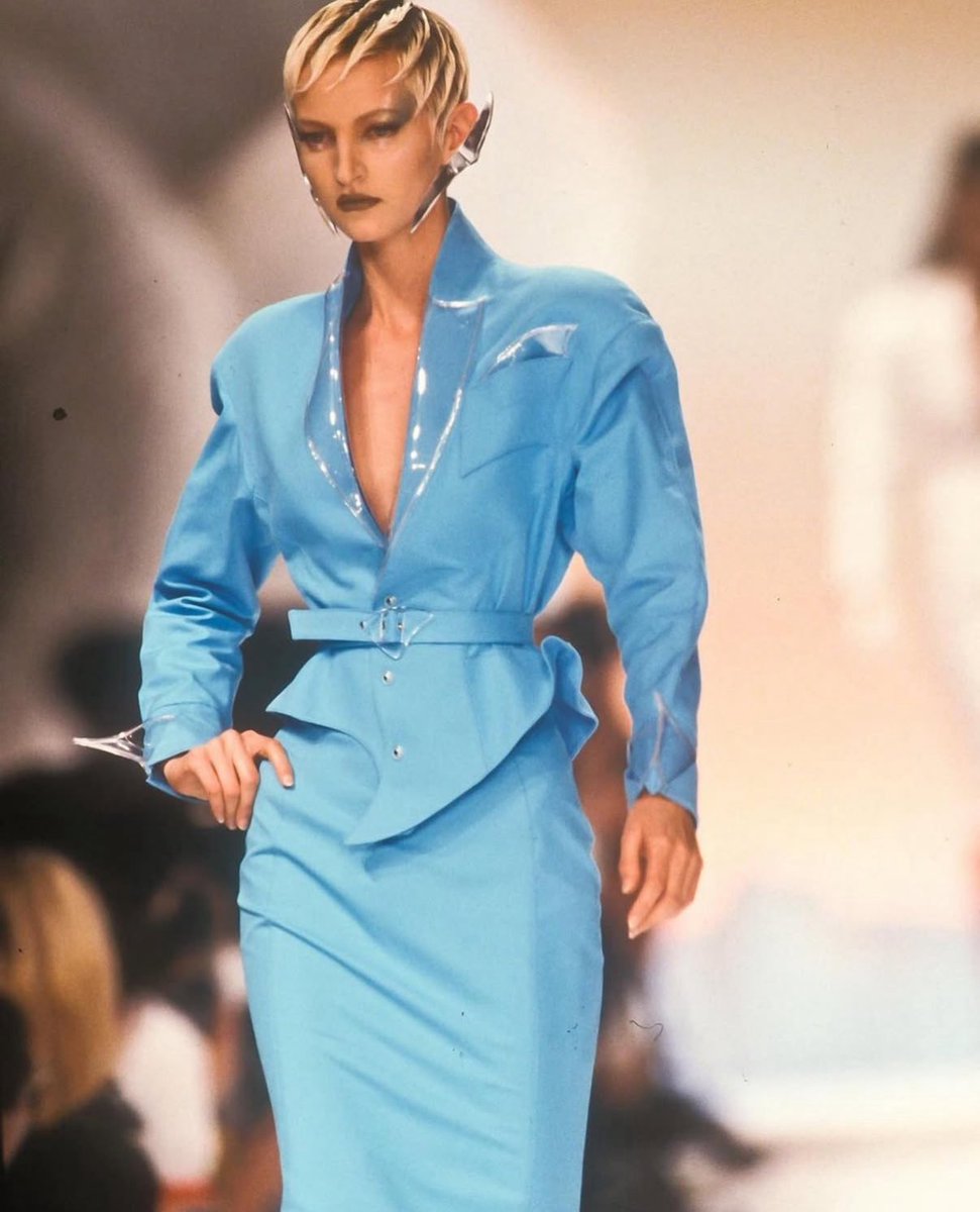 alliharvard's tweet image. Thierry Mugler S/S 1989