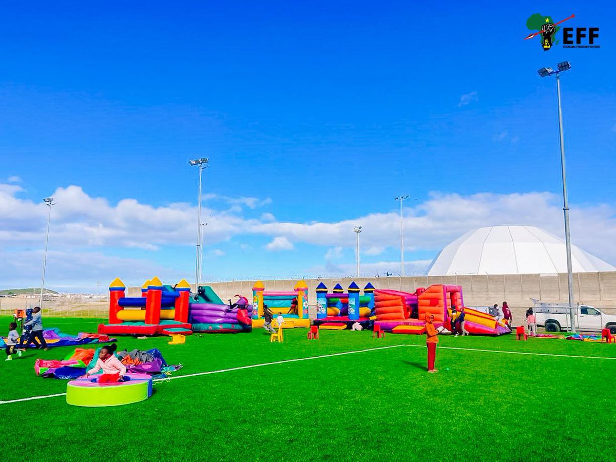 ♦️In Pictures♦️

The EFF ensured that children were not left out at the #EFFTurns12 Rally today, with dedicated spaces and activities that catered to their needs. It was a celebration for the whole family, rooted in love, joy, and community.