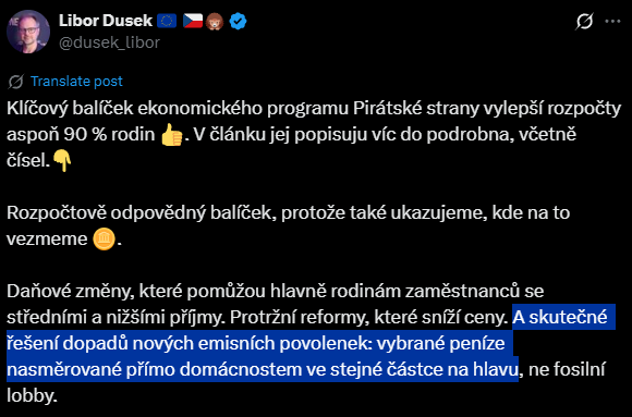 aacko7's tweet image. "Lidem bezduvodne vezmeme penize, a pak jim cast dame zpatky v podobe zebracenek."
"Jo to se mi libi, tem to tam hodim."