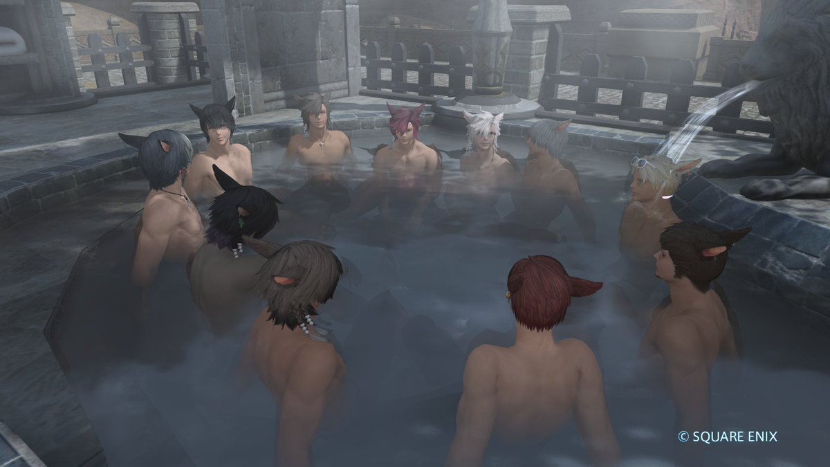 phrontomiqo's tweet image. Average catboy meetup