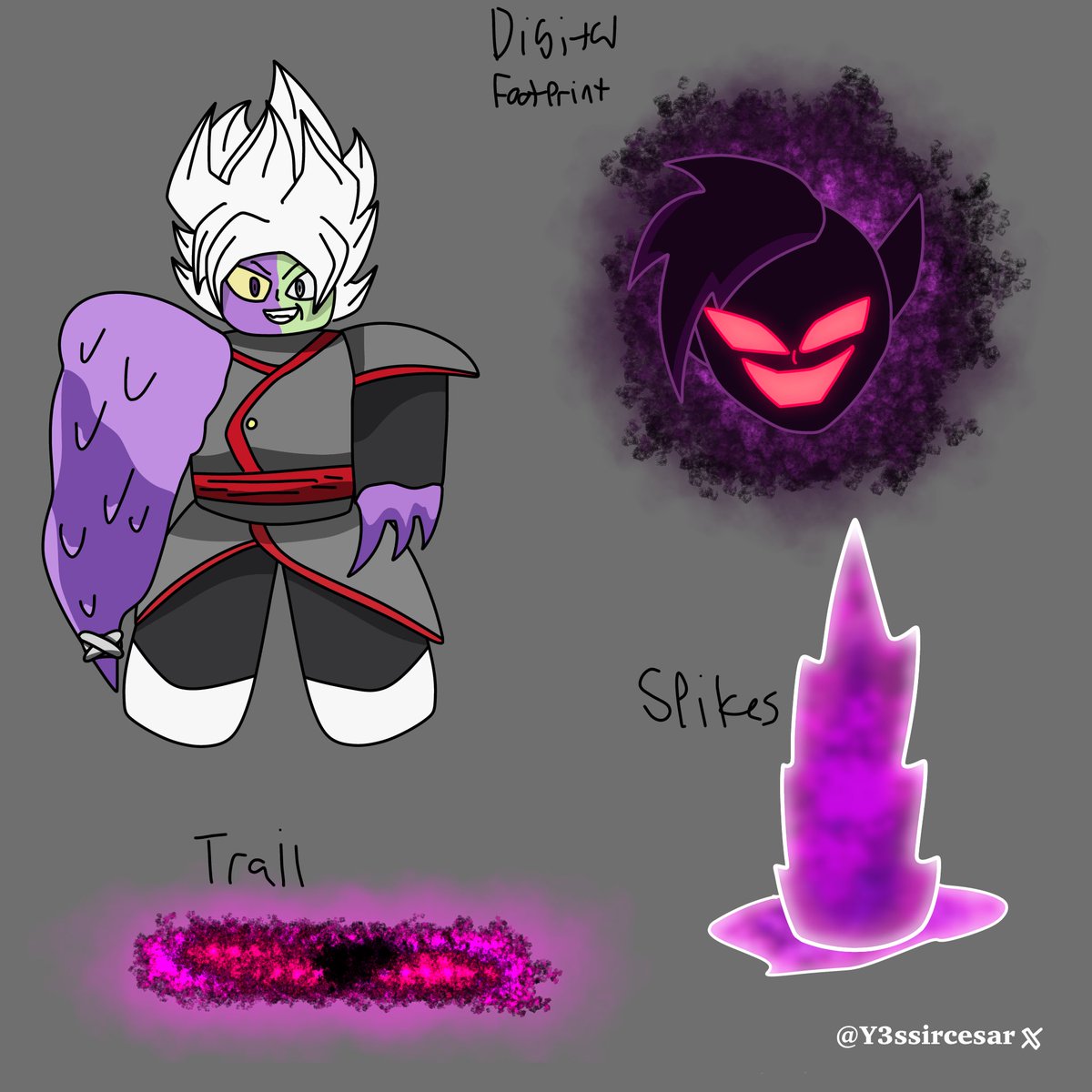 y3ssircesar's tweet image. New John doe concept!!
Introducing
Fusion corrupted (fused zamasu half-corrupted)