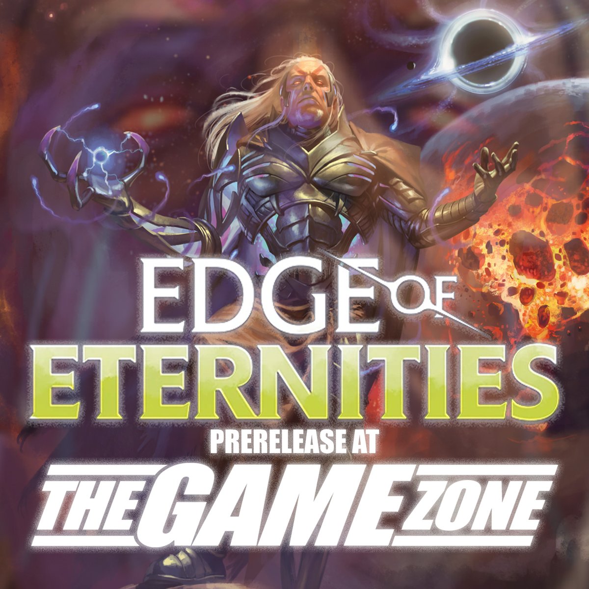 Sunday, July 27th at 11 AM, $35 to play, spots are very limited so reserve as soon as possible. Swing by or call for details.

Info: locator.wizards.com/store/10843

#MagicTheGathering #EdgeOfEternities #MTGPrerelease #TheGameZone #HillsdaleNJ