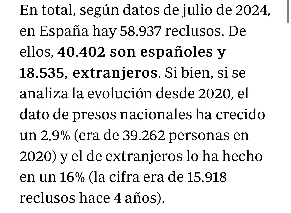 bdlz__'s tweet image. Te lo dejo más claro en fotos con datos de población reclusa nacional vs extranjera, de julio 2024. Eso sin entrar en que en ciertos lugares como Cataluña la población reclusa extranjera sea del 50%