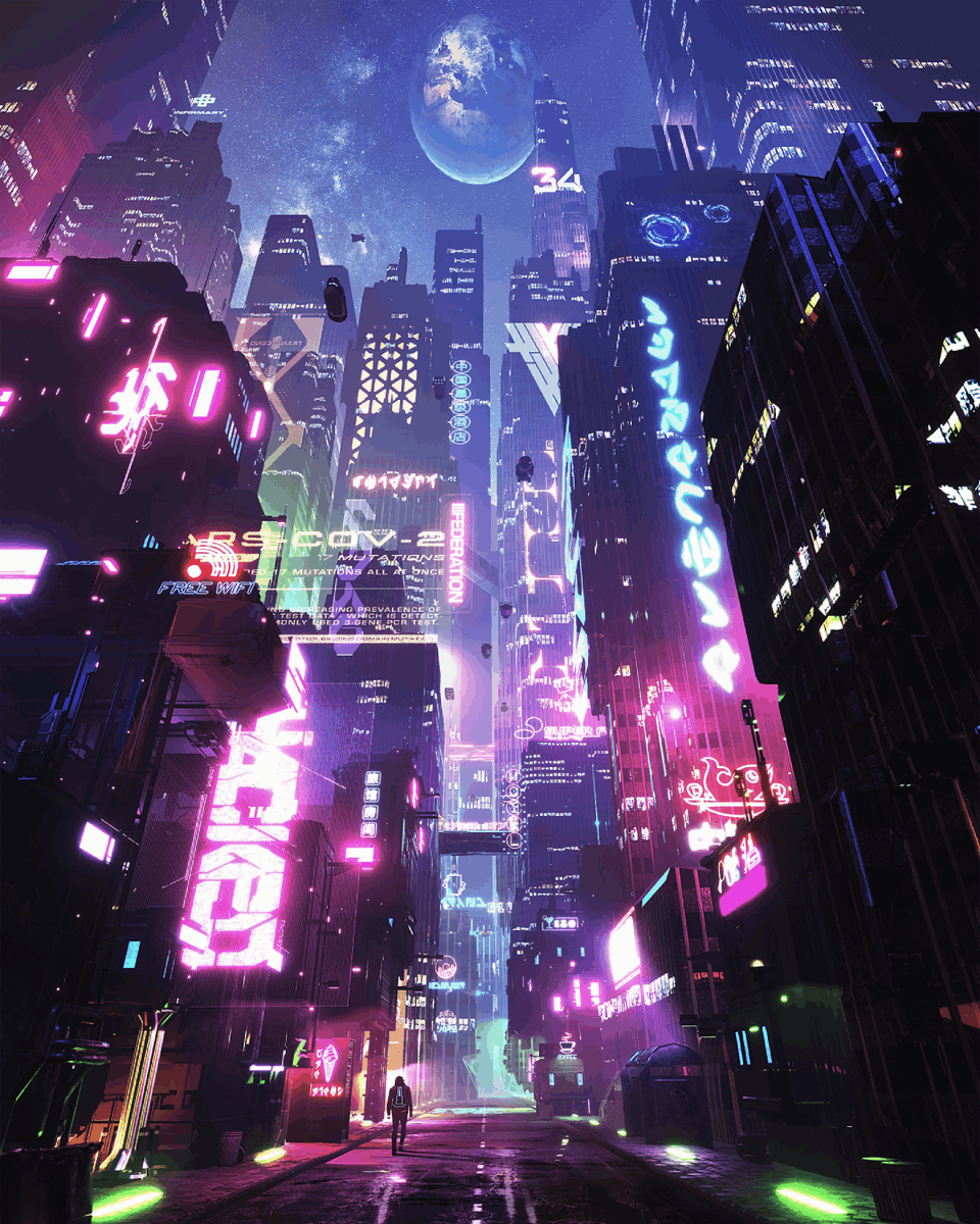 ATMOvfx's tweet image. Checkout these cyberpunk artworks done by junior artist Chakraborty ! #cyberpunk #juniorartist #lighting #vibrancy #futuristic #sunset #attentiontodetail #mattepainter 

Checkout more amazing work from Chakraborty here on ATMO!
atmovfx.com/artist/115/aya…