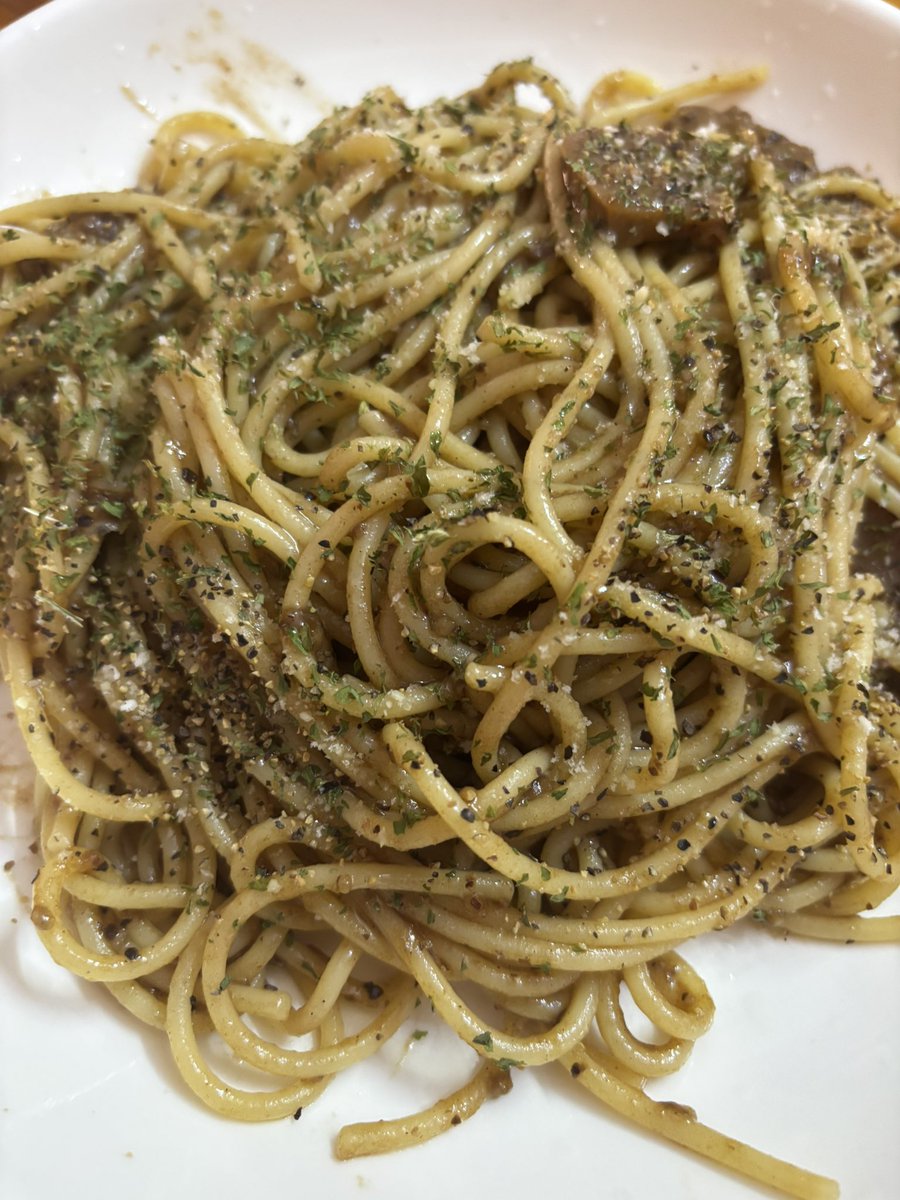 Natsuki768's tweet image. Spaghetti！ 宵夜！