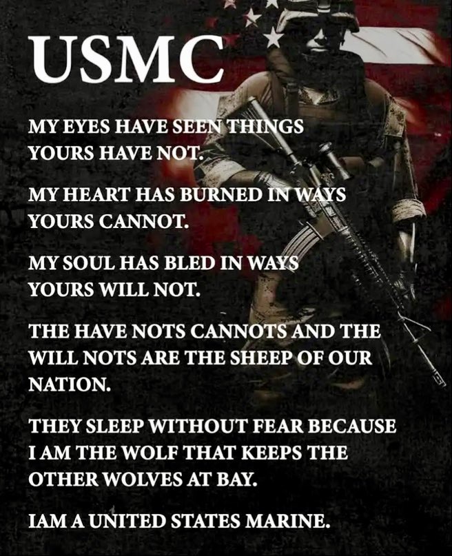Stay Armed. Stay Trained. 
Stay Vigilant. Stay Deadly. 

Semper Fi Warriors!