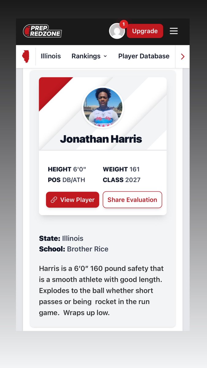 Thank you <a href="/PrepRedzoneIL/">Prep Redzone Illinois</a> for the write up 🙏🏾

<a href="/PrepRedzoneNext/">Prep Redzone 𝙉𝙀𝙓𝙏 🏈</a> <a href="/OJW_Scouting/">PrepRedzone Oliver</a> <a href="/BrotherRiceFB/">Brother Rice Football</a> <a href="/CoachQuedenfeld/">Coach Quedenfeld</a> <a href="/CoachCano/">ONEighty Athletics</a> <a href="/LSC_Sports/">LEGACY SPORTS</a> <a href="/ImrSports/">IMR Sports Performance Institute</a> <a href="/HitmanAthletics/">HiTMan Legacy Athletics</a> <a href="/EDGYTIM/">Timothy “EDGYTIM” OHalloran</a>