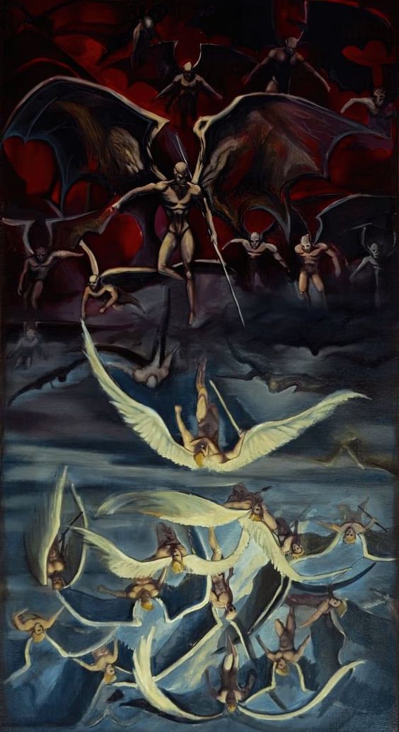 comtrunity's tweet image. DEMONS come from HEAVEN,

all the ANGELS are on EARTH.